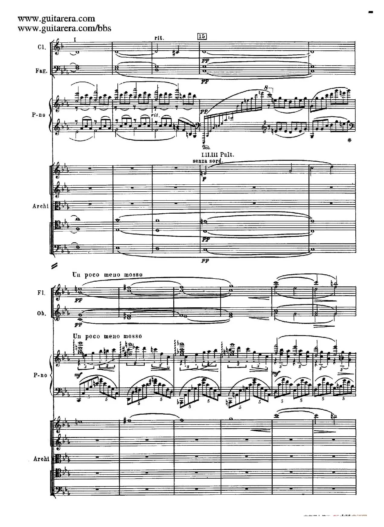 c小调第二钢琴协奏曲 Op.18（总谱·P37——45）