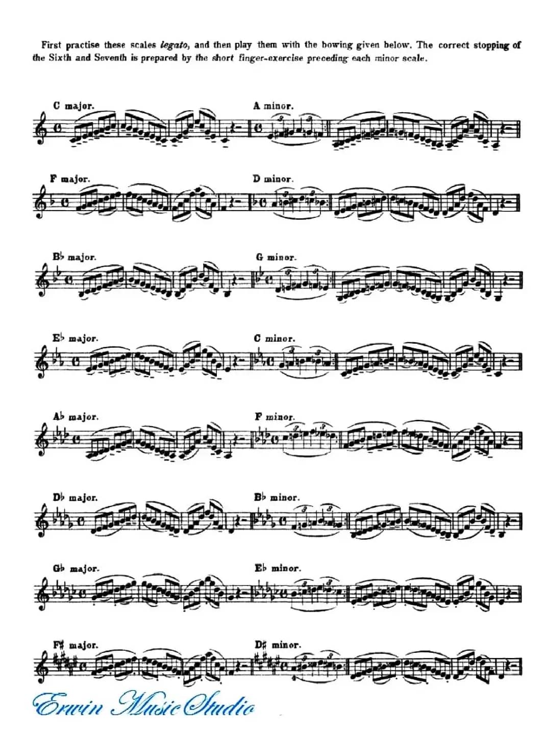 赫利美利《小提琴音阶练习》（Hrimaly《Scale Studies》）