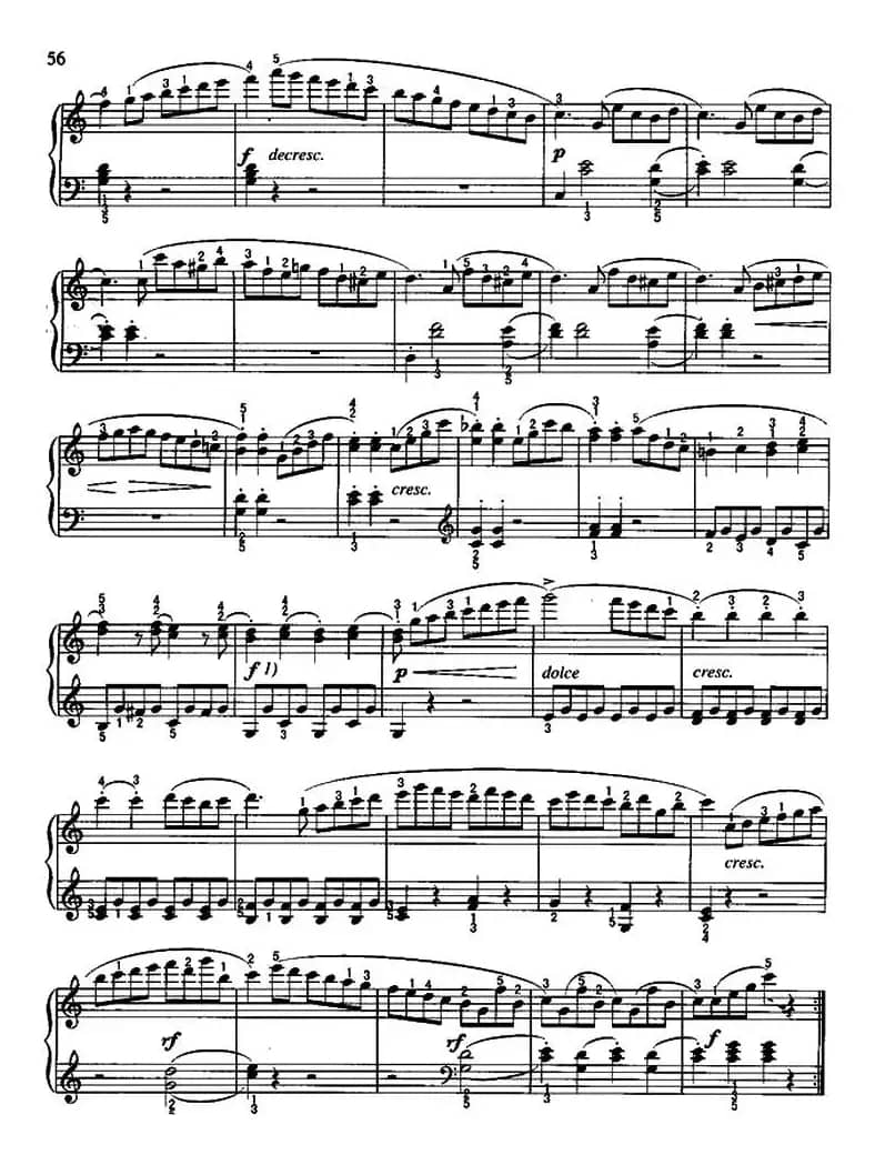 小奏鸣曲（Op.55 No.1）（库劳作曲版）