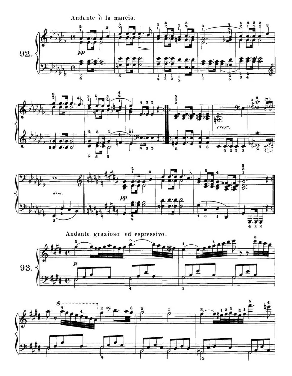 Czerny - 100 Progressive Studies Op.139（91—100）