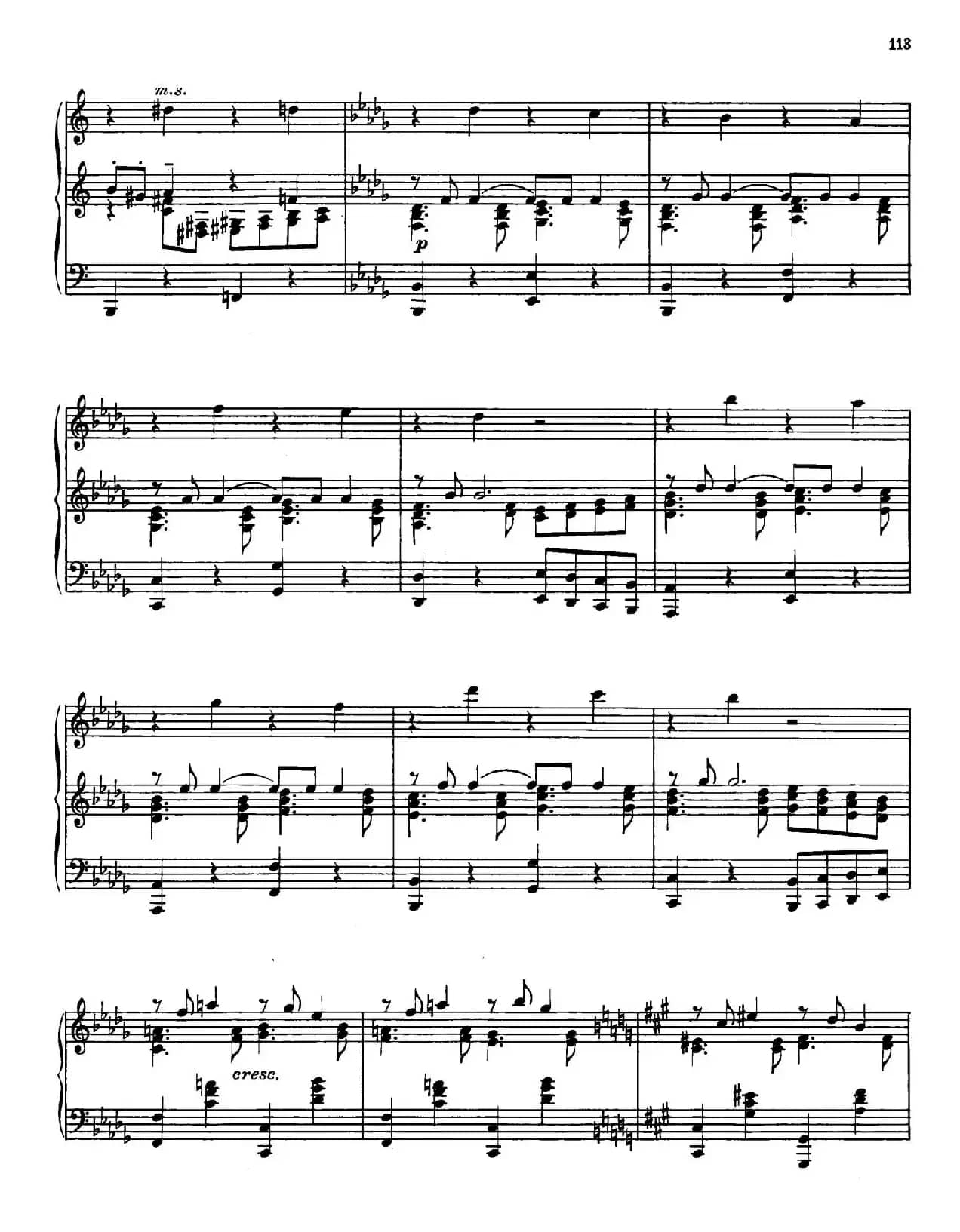 Prokofiev - Ten Pieces Op.12（普罗科菲耶夫-10首小品·8）