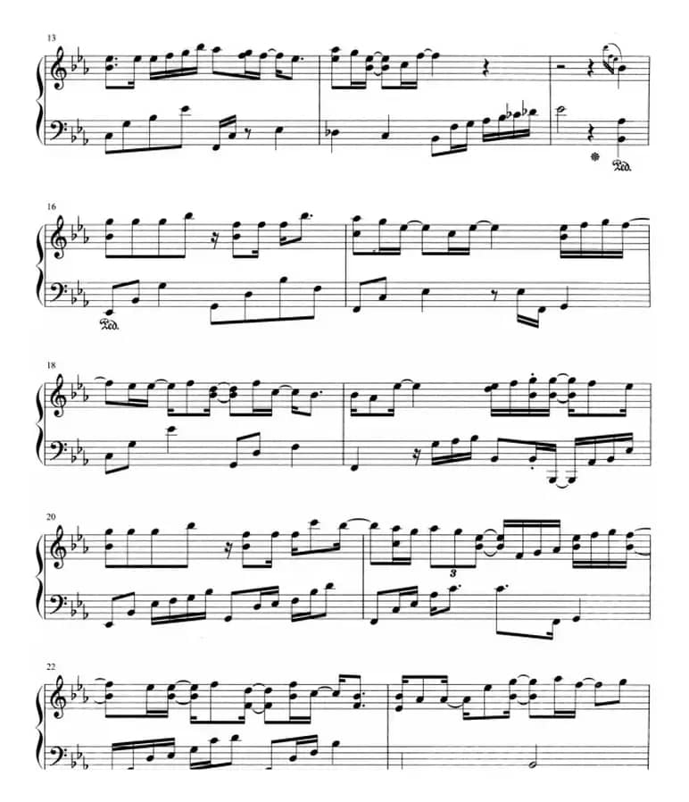 流行歌曲改编的钢琴曲：我们就到这