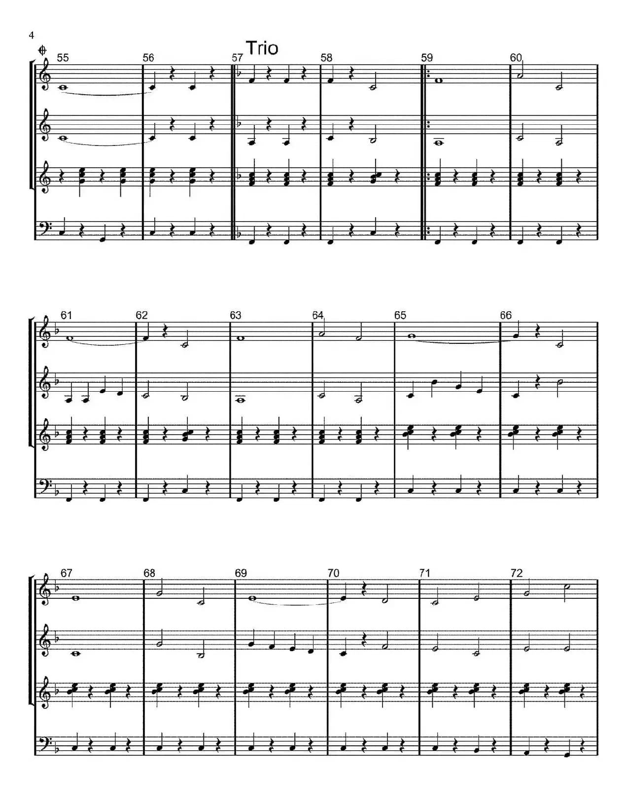 达利，达利（Dalli-Dalli ）（三重奏）