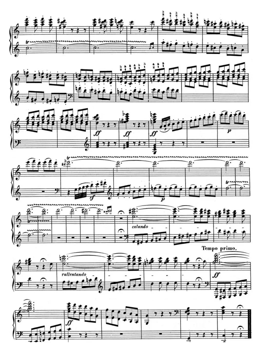 贝多芬钢琴奏鸣曲03 C大调 Op.2 No.3 C major