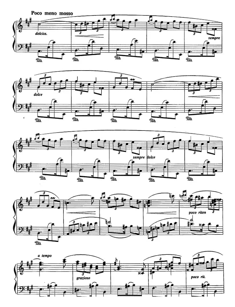 现代钢琴曲：27、探戈舞曲（Op.164，No.2）