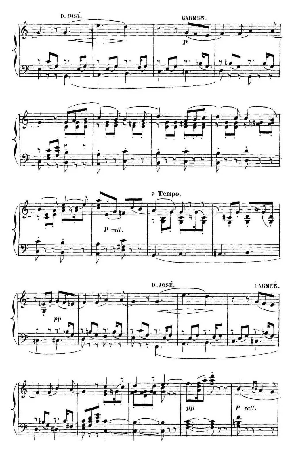 Carmen for Solo Piano（卡门全剧钢琴独奏版）（No.16）