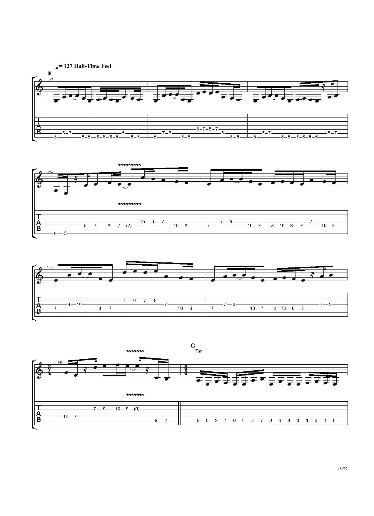 The Dance Of Eternity（吉他独奏）