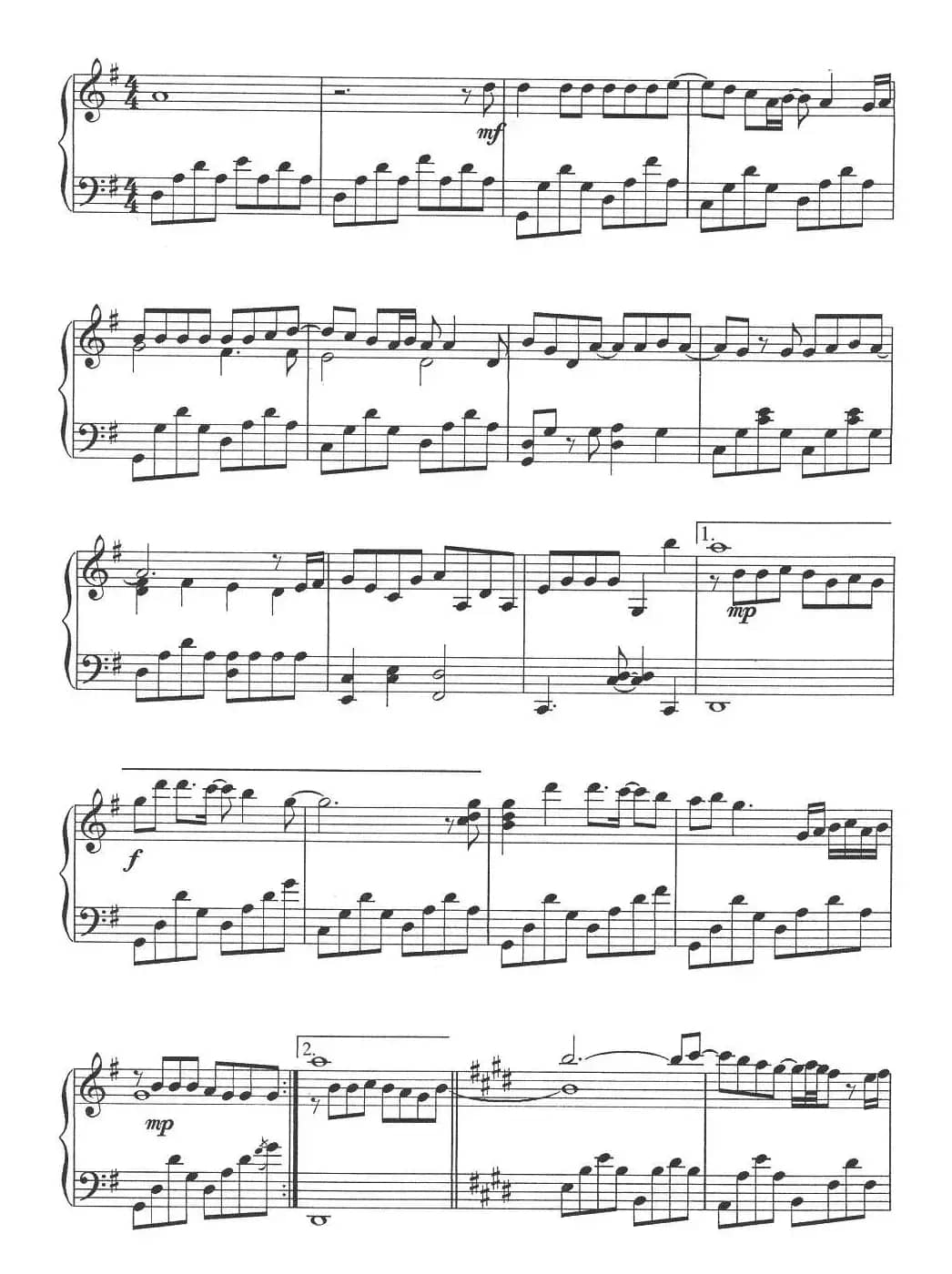 When You Say Nothing At All（电影《摘星奇缘》主题曲）