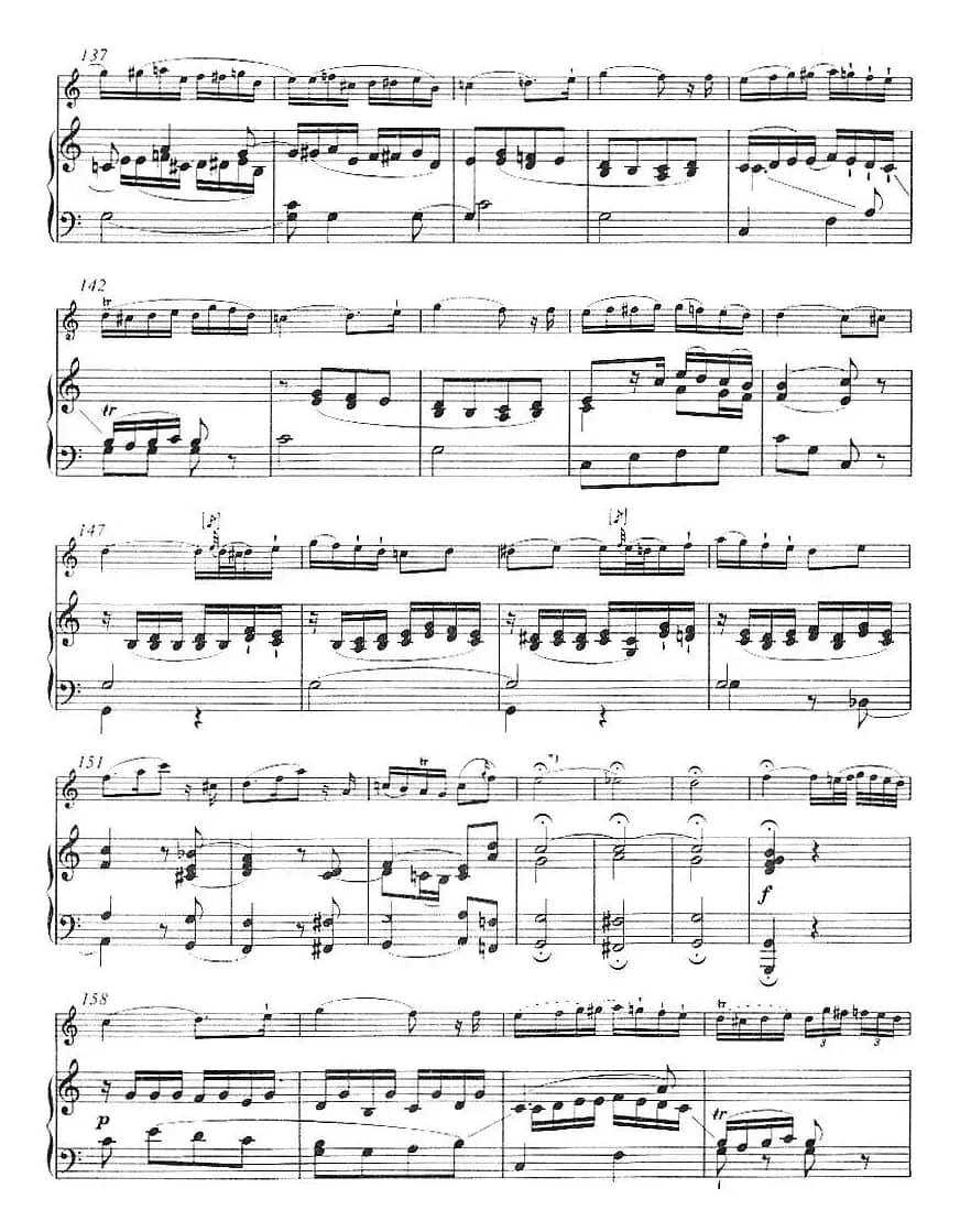 C大调回旋曲（小提琴+钢琴伴奏）