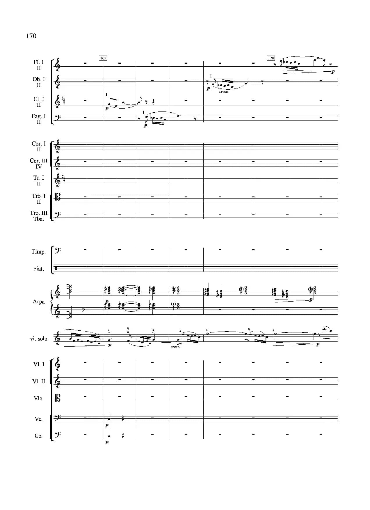 新生（小提琴协奏曲）（总谱）