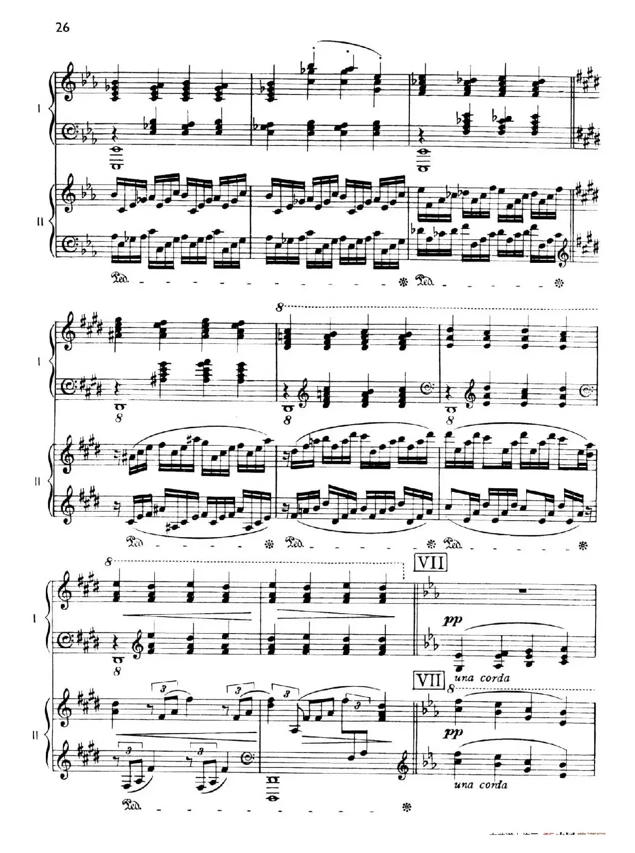 The Planets Op.32（双钢琴）（行星·第二乐章 金星—和平使者）