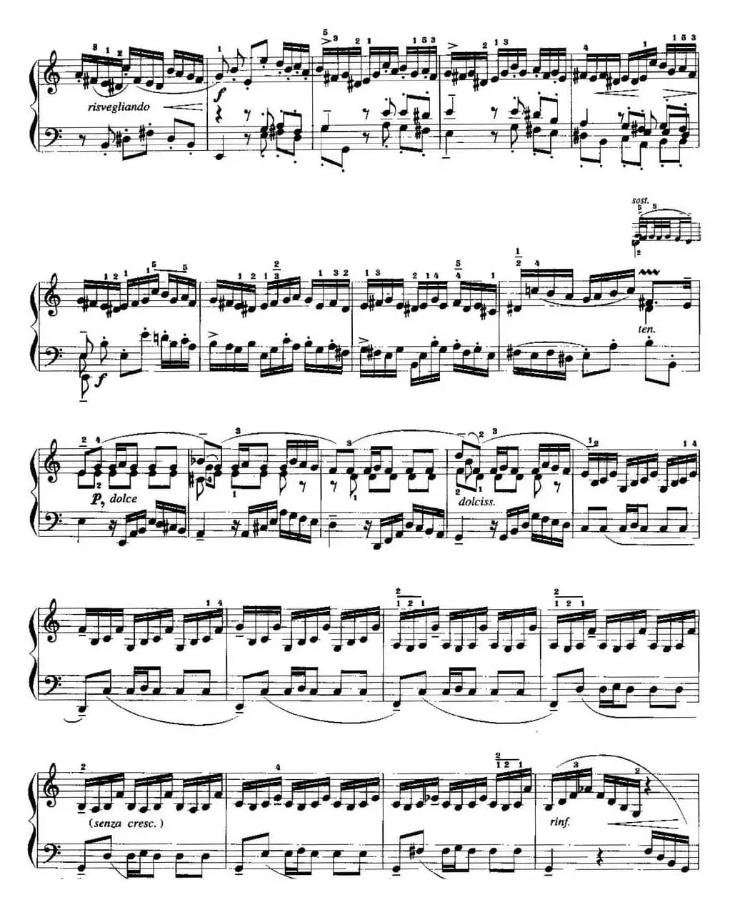 手风琴复调作品：前奏曲（选自第二英国组曲）