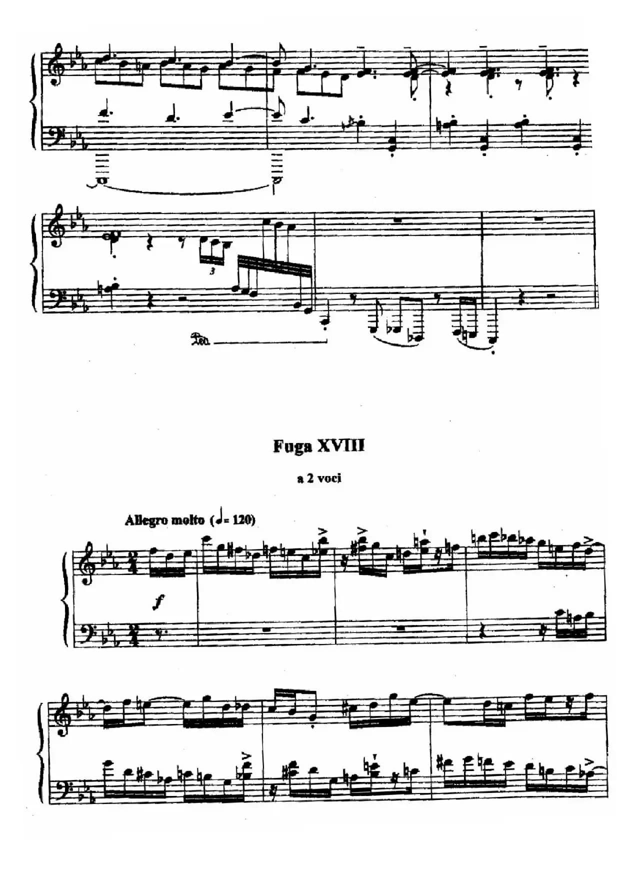 24 Preludes and Fugues Op.82（24首前奏曲与赋格·18）