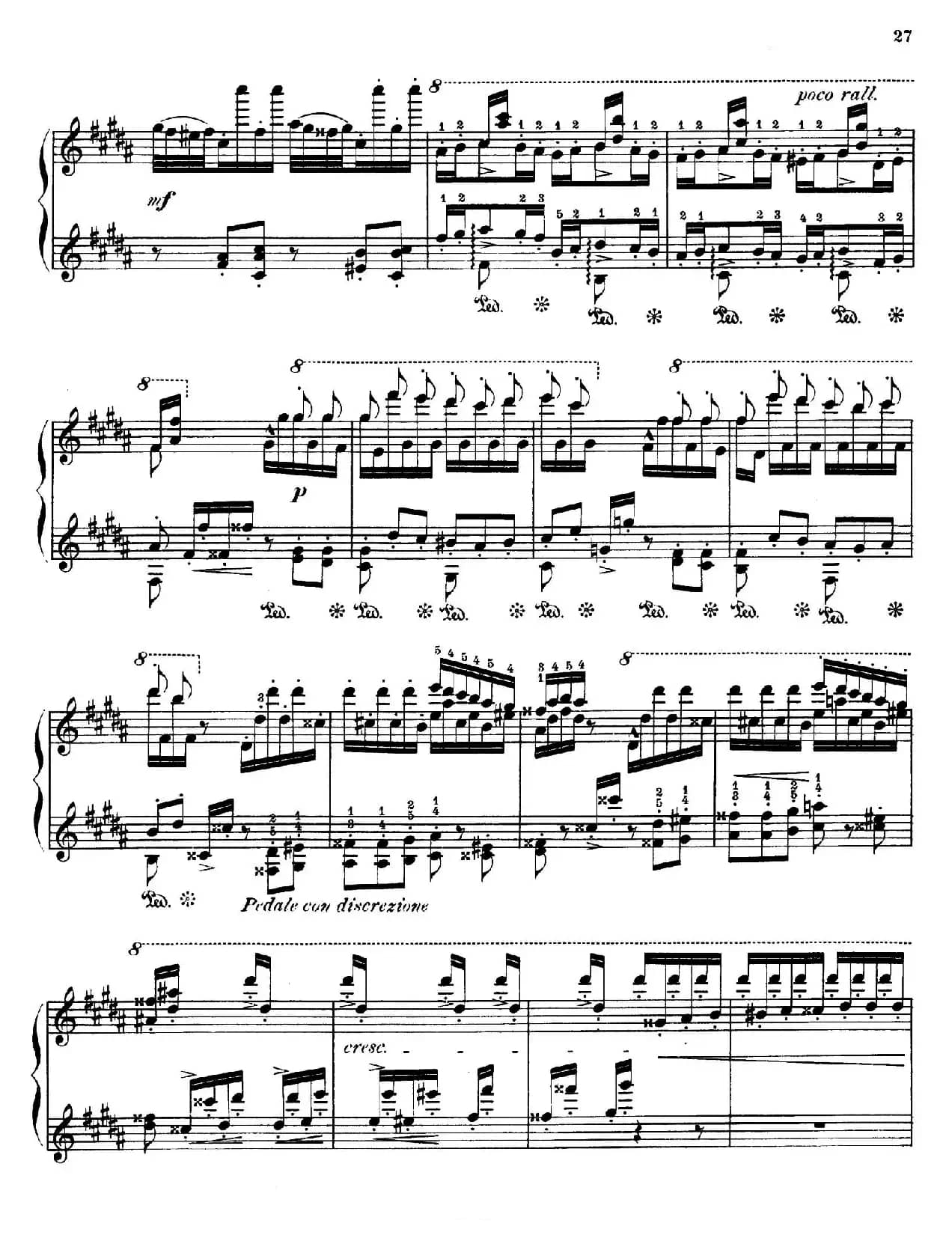 Paganini Etudes No.3 in G# （6首帕格尼尼大练习曲之Ⅲ）
