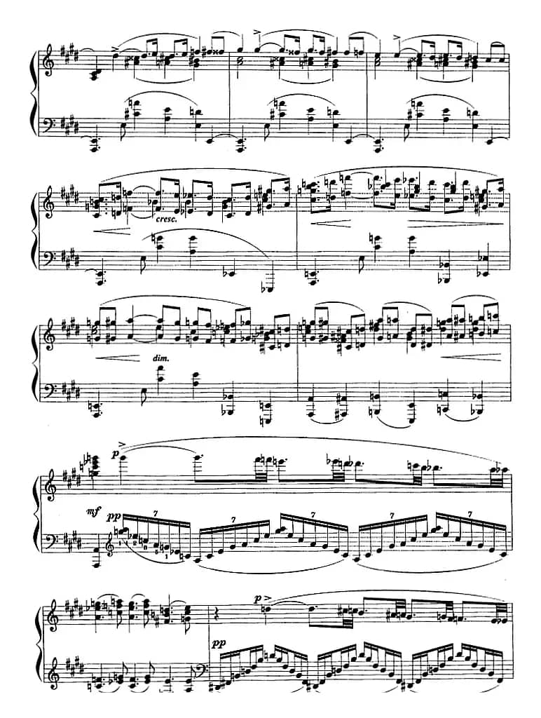 现代钢琴曲：3、白孔雀