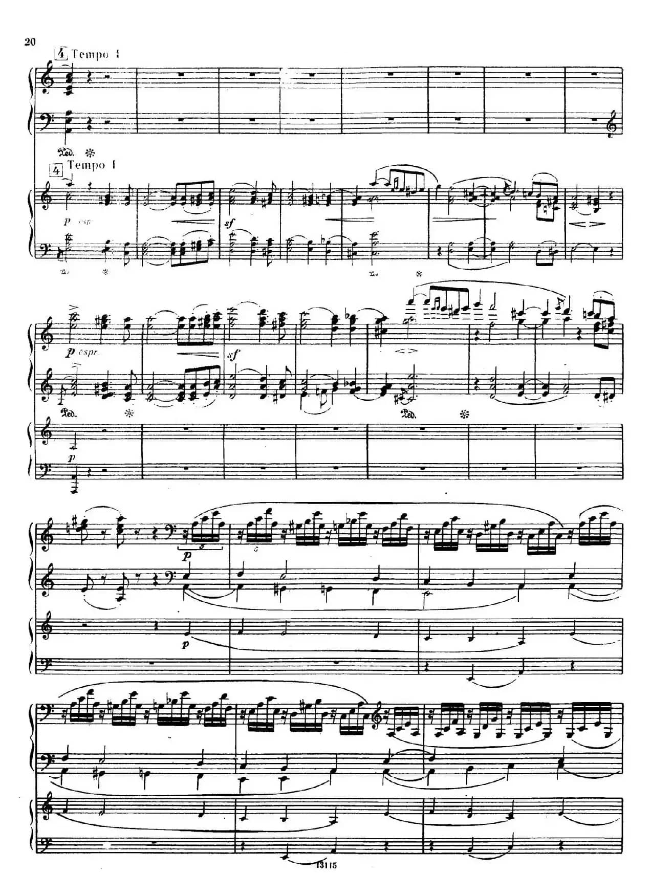 Piano Concerto in a Minor Op.54（a小调钢琴协奏曲·双钢琴）