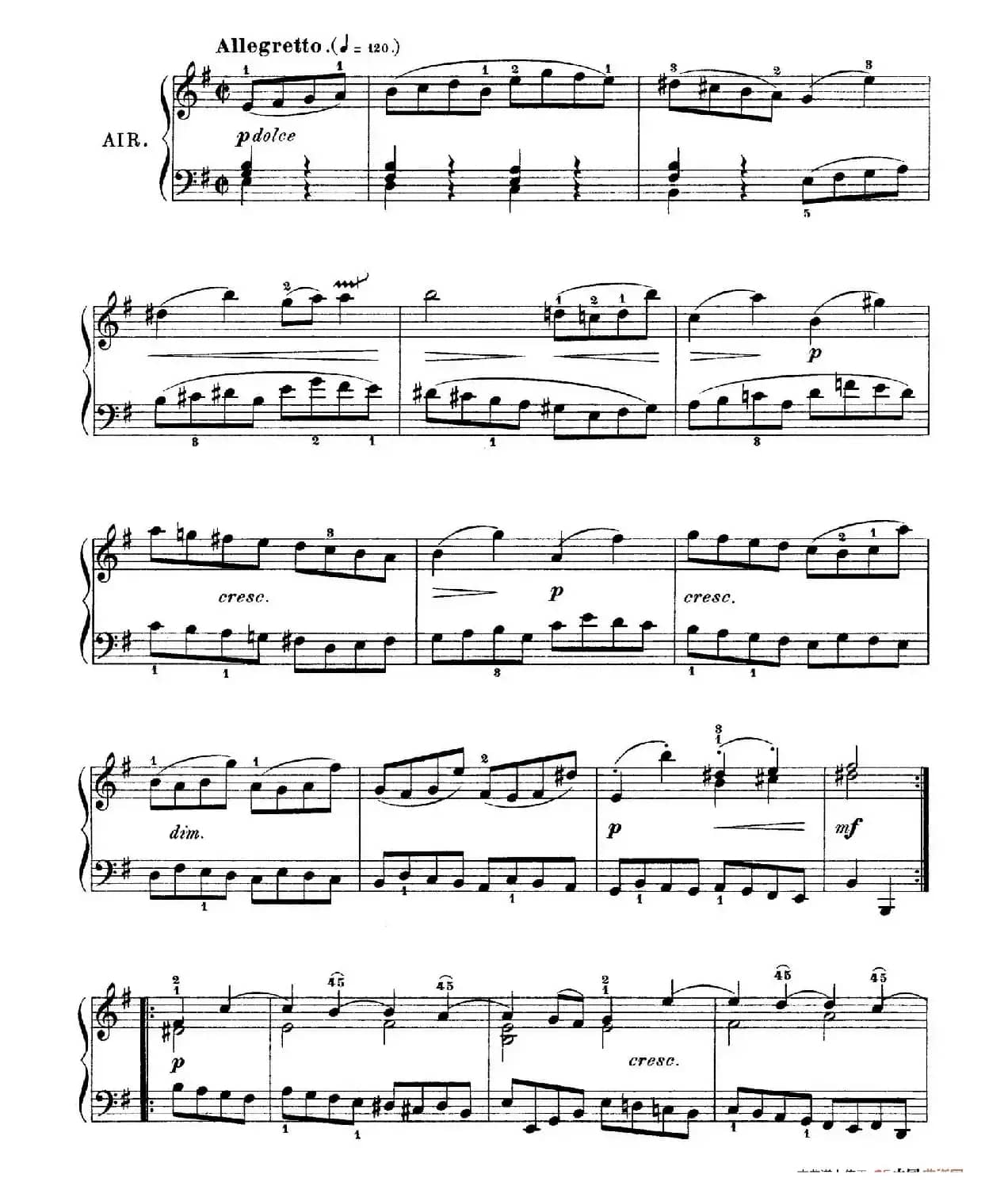 Six Partitas BWV 825-830（6首帕蒂塔·6）