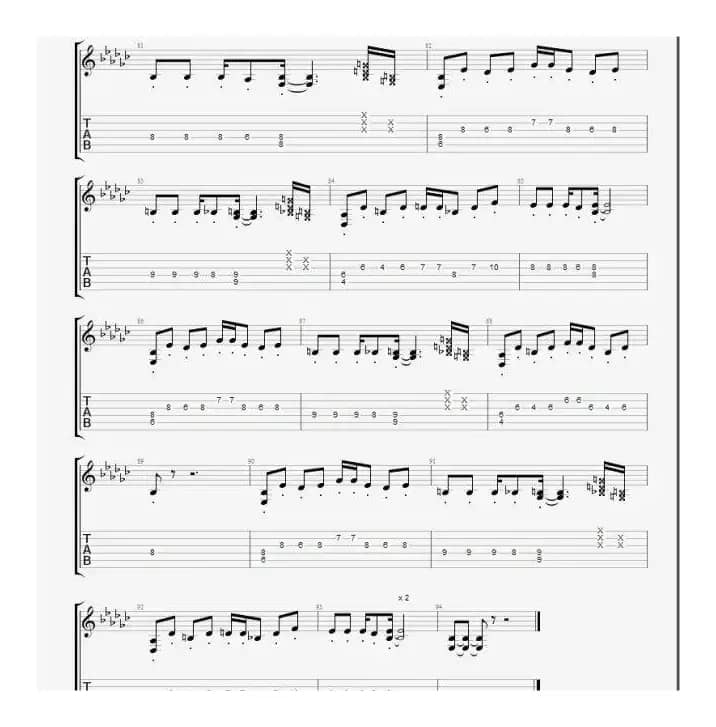 CNBLUE 《孤独啊》吉他谱一