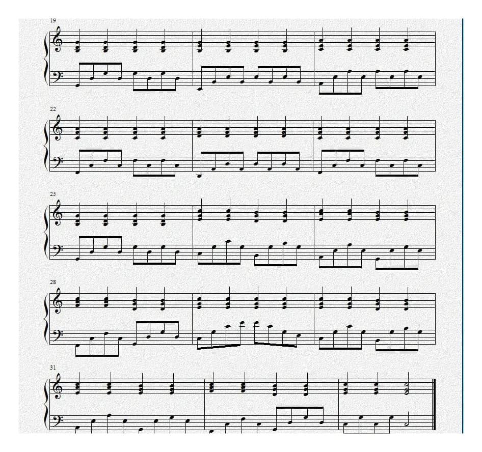 告白气球（键盘编配版）