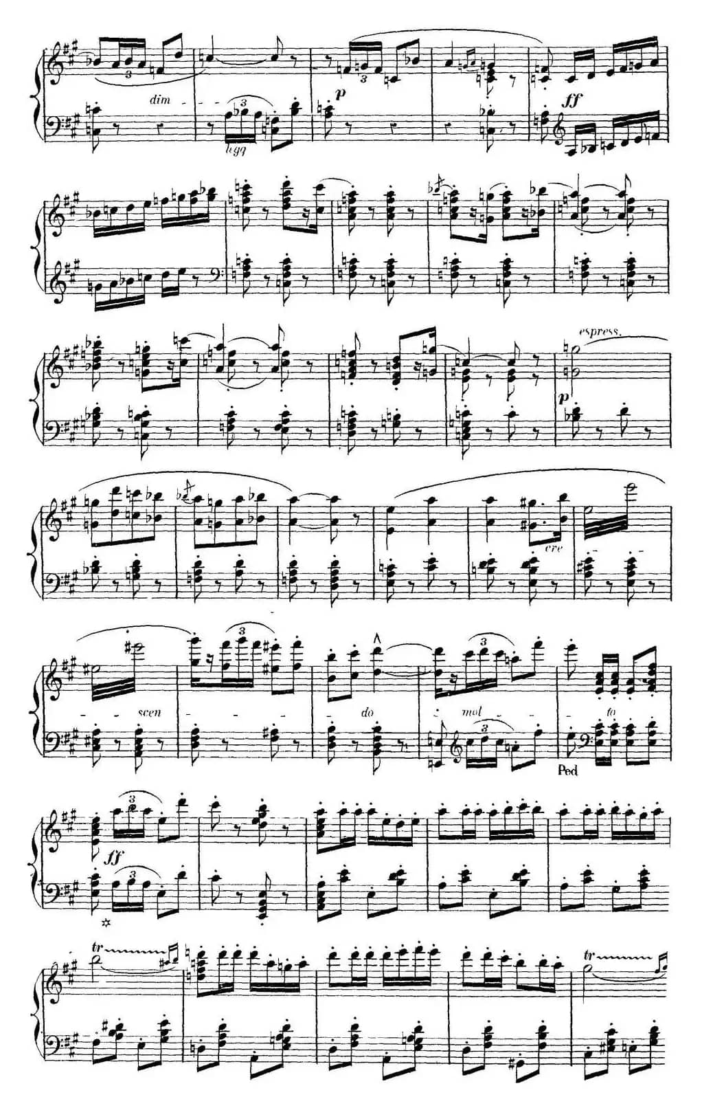 Carmen for Solo Piano（卡门全剧钢琴独奏版）（No.1）