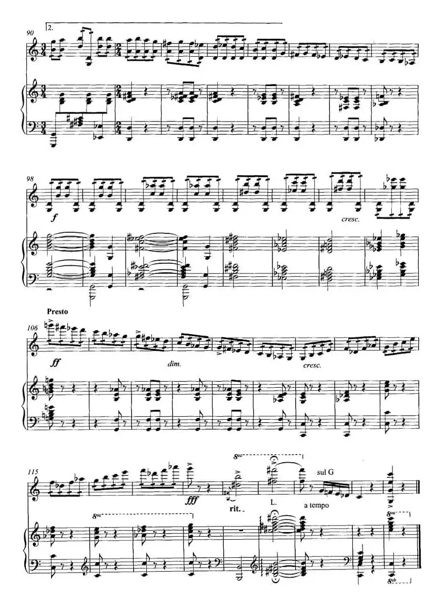 慕什塔格（小提琴+钢琴伴奏）