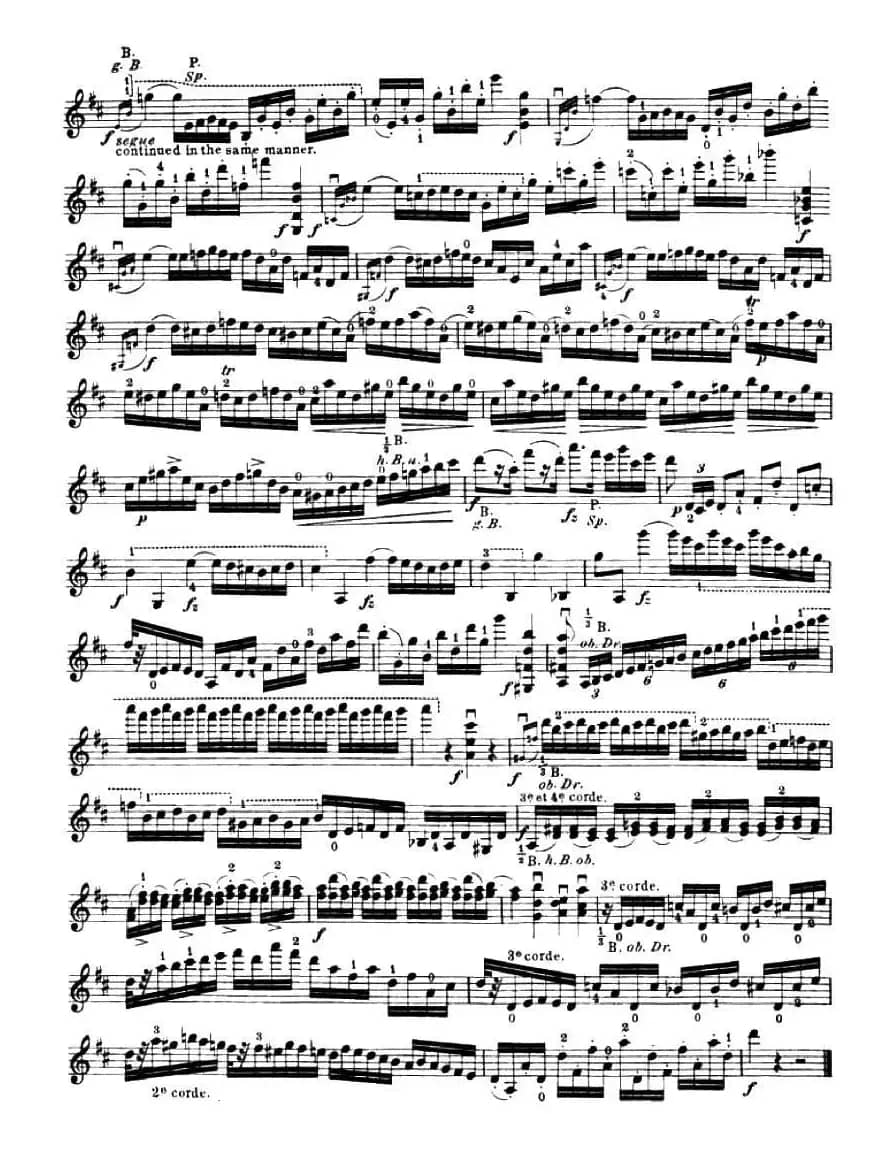 24首小提琴练习曲之5