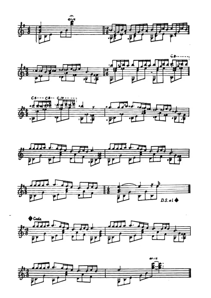 梦中的婚礼（古典吉他）