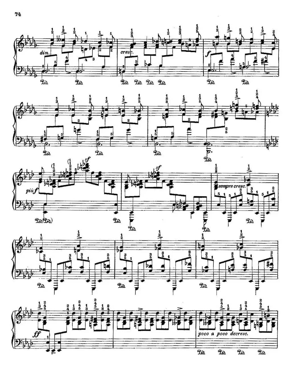 53首改编练习曲（No.20）