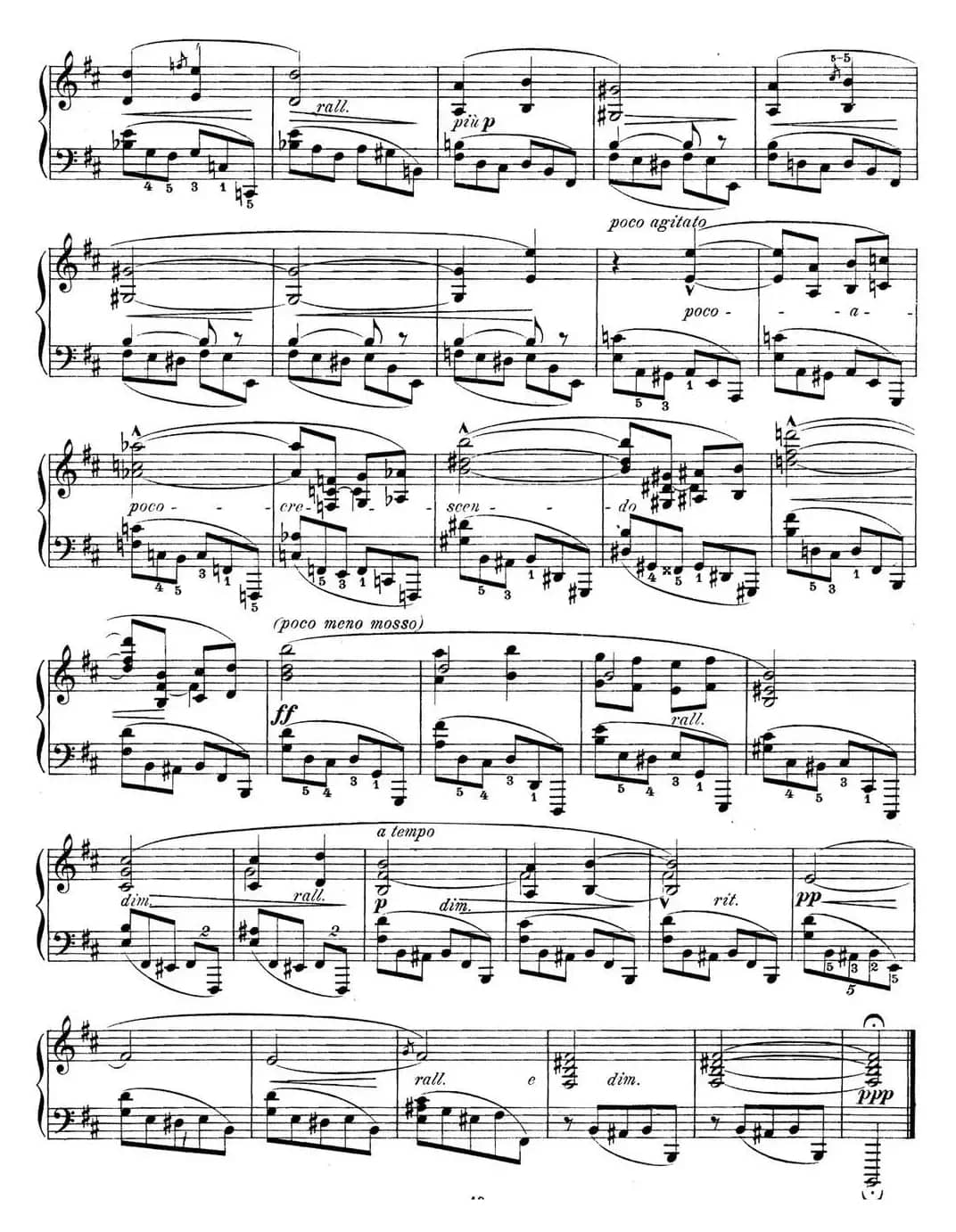 希曼诺夫斯基 9首钢琴前奏曲 Op.1 No.1