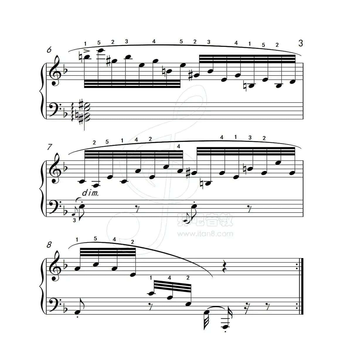 练习曲 19（克拉莫钢琴练习曲60首）