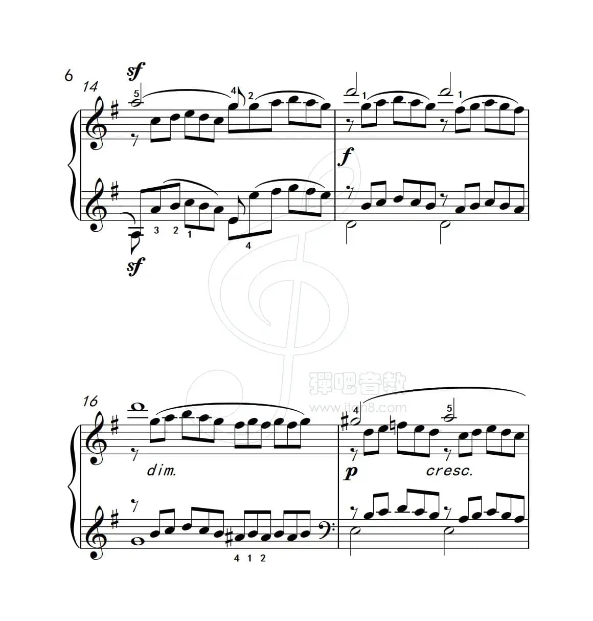 练习曲 2（克拉莫钢琴练习曲60首）