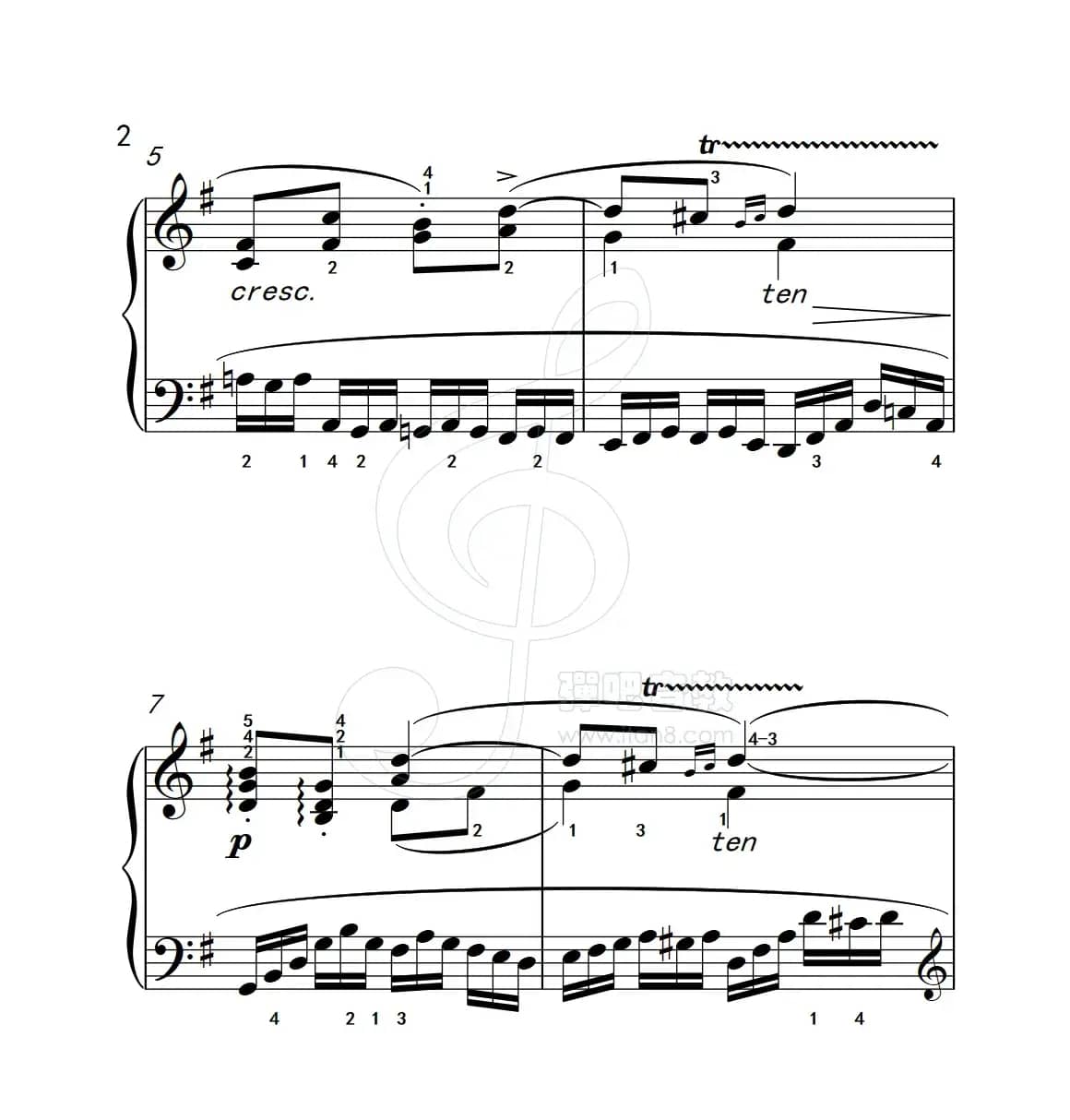 练习曲 22（克拉莫钢琴练习曲60首）