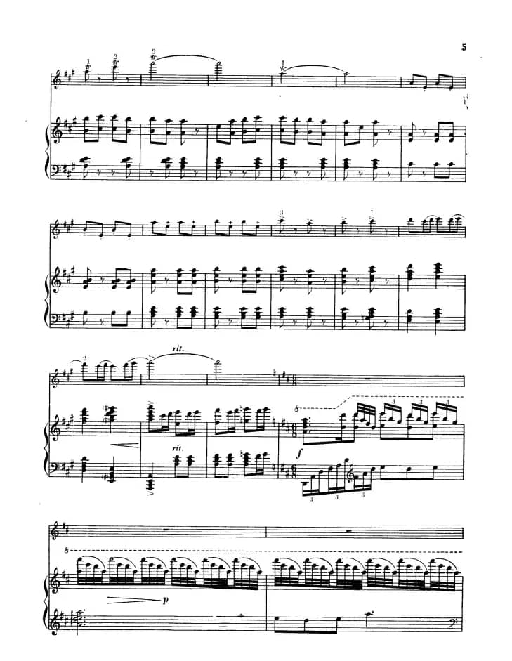 椰林迎春（小提琴+钢琴伴奏）