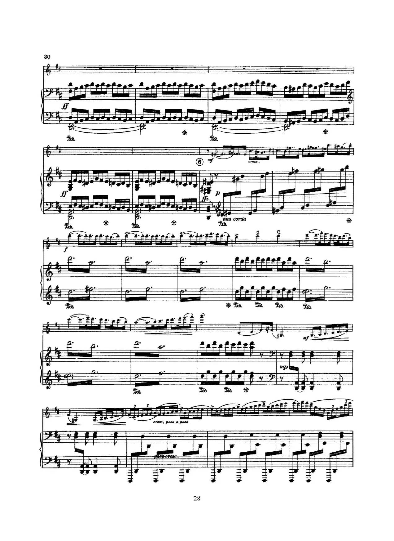 Concerto in D Minor Op.47（小提琴+钢琴伴奏）