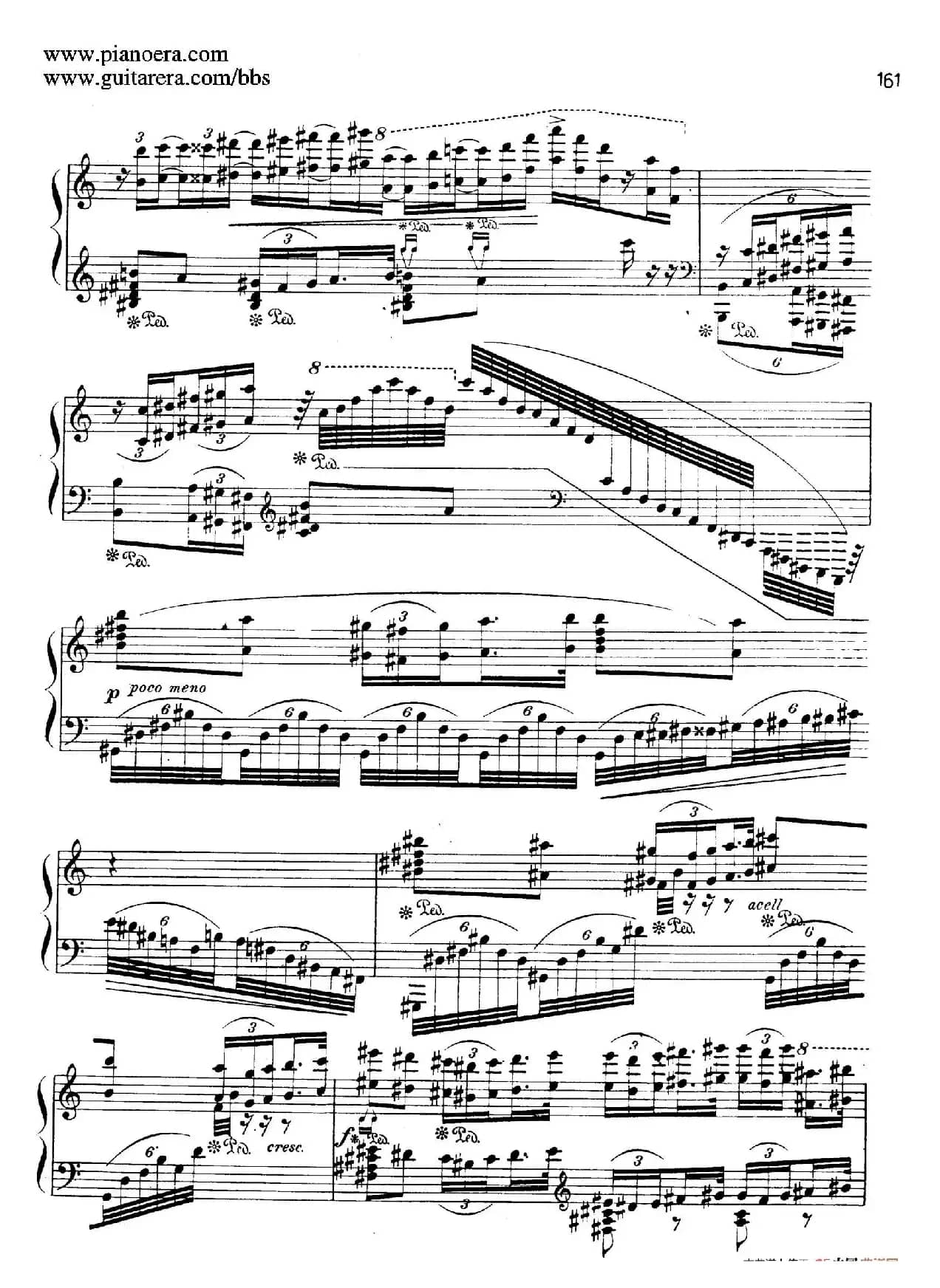 Allegro de Concierto（升C大调音乐会快板）