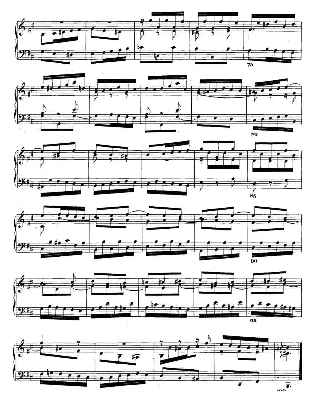 巴赫《平均律钢琴曲集·第二卷》之赋格曲（NO.24）