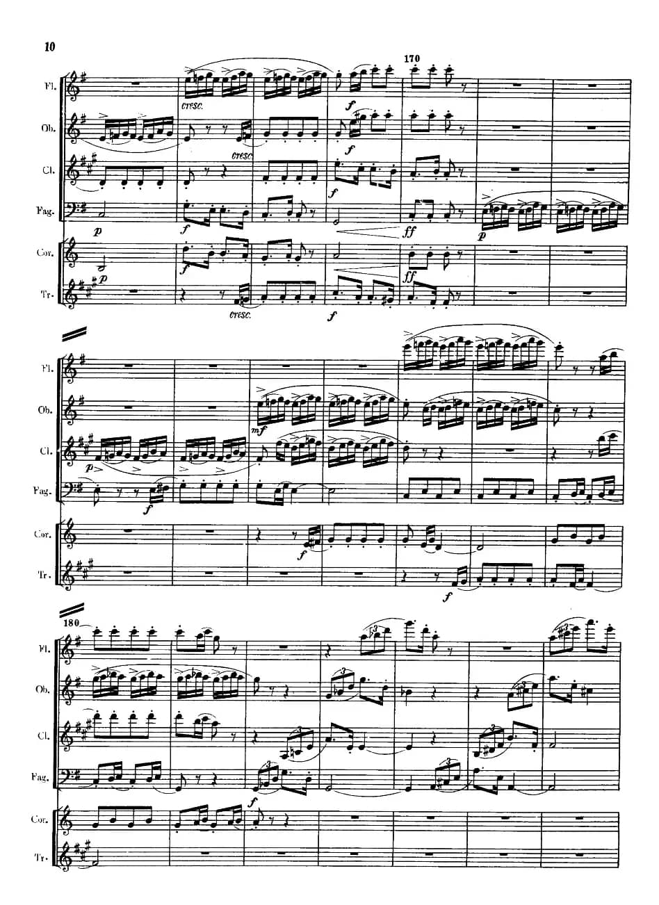 回旋曲（管乐六重奏）