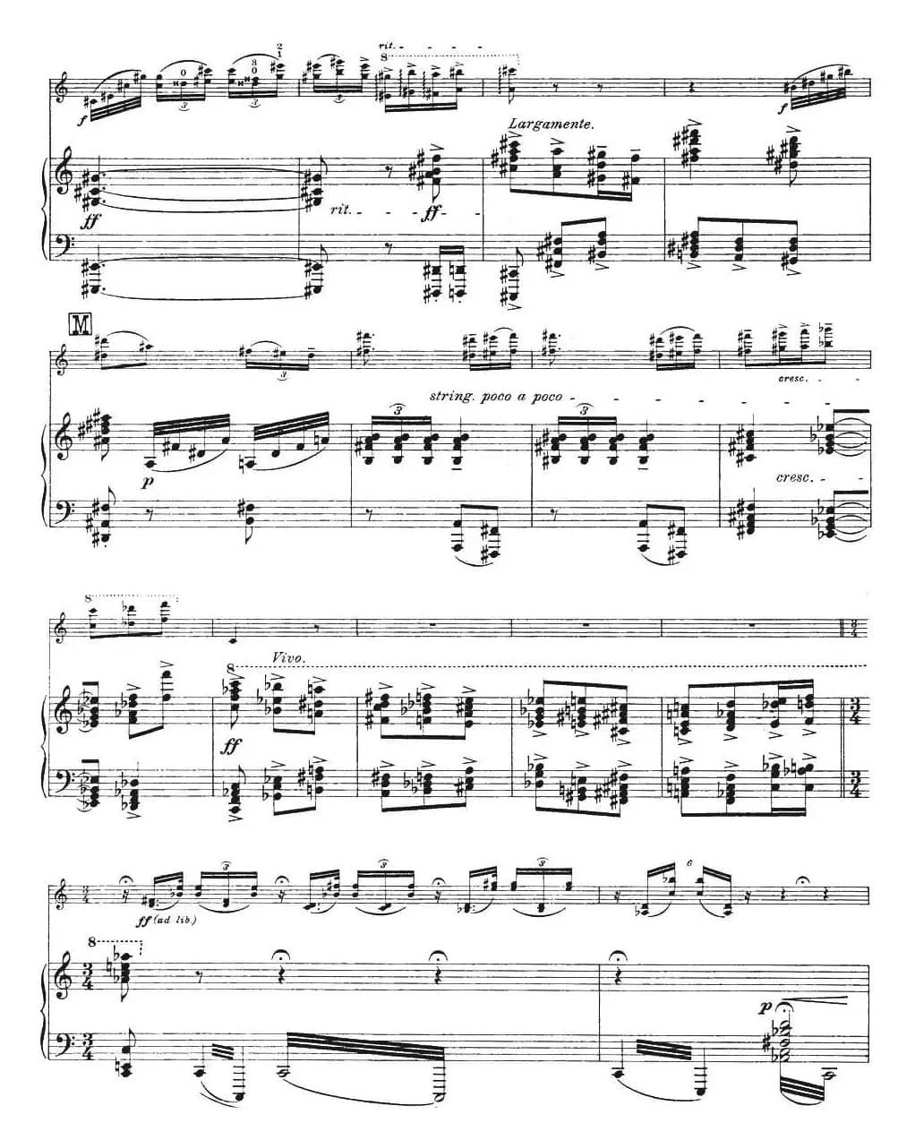 伊萨伊作品集：Extase（小提琴+钢琴伴奏）