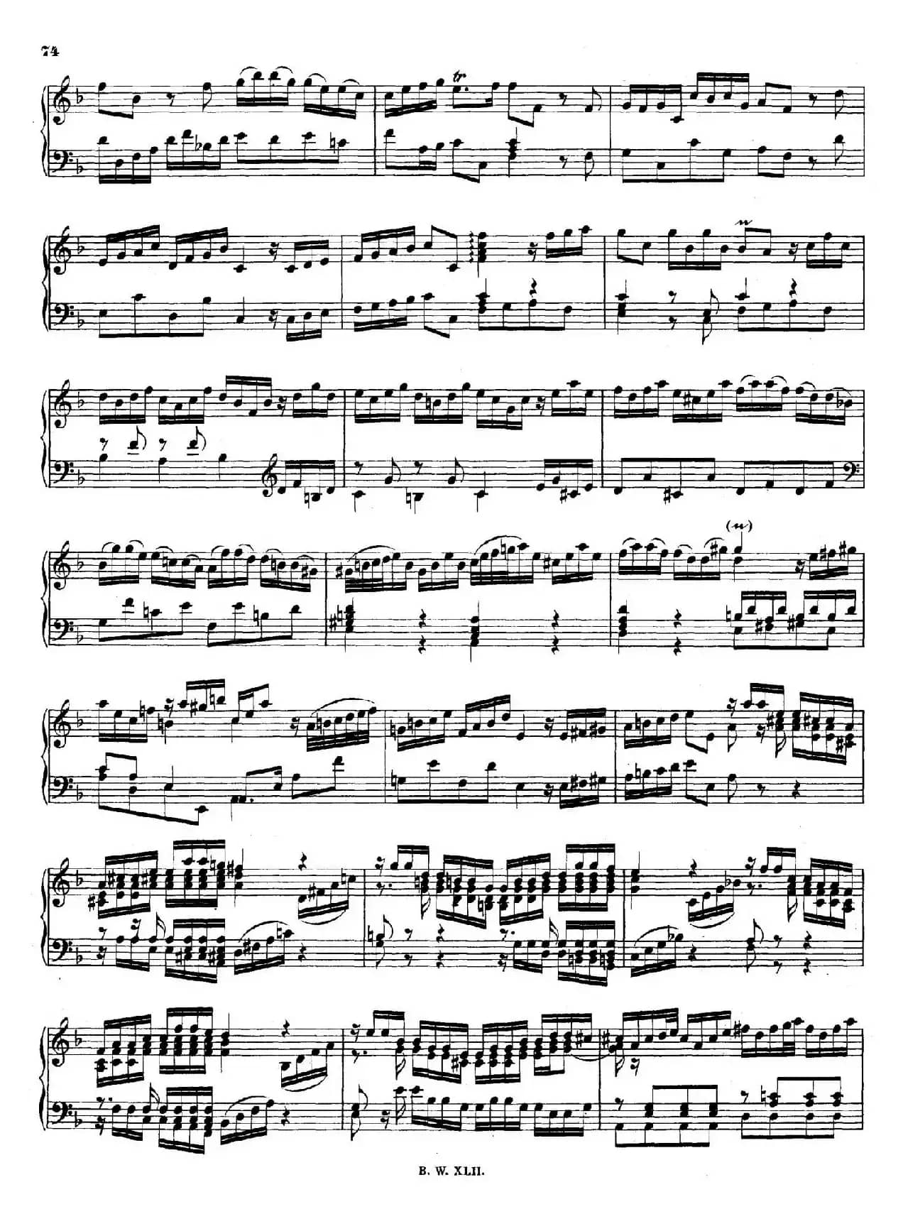 16 Concertos BWV 972-987（十六首为独奏古钢琴而作的协奏曲）（P11——20）