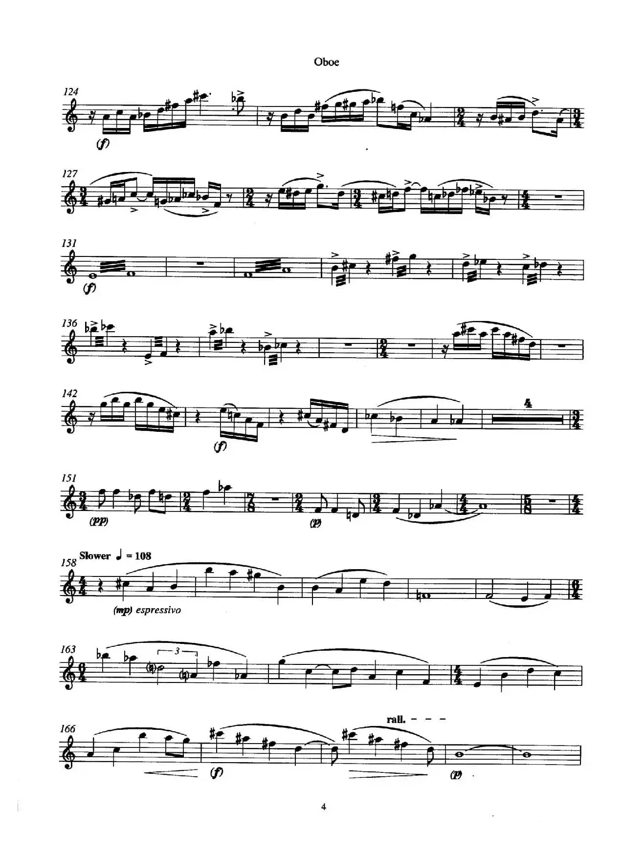 Trio（三重奏双簧管分谱）