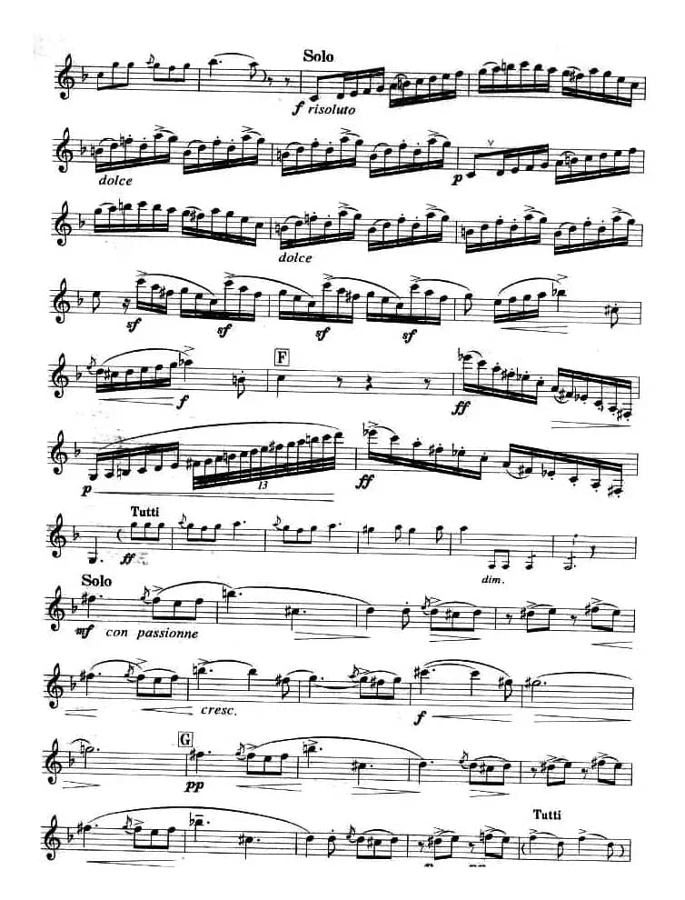 小协奏曲（单簧管）