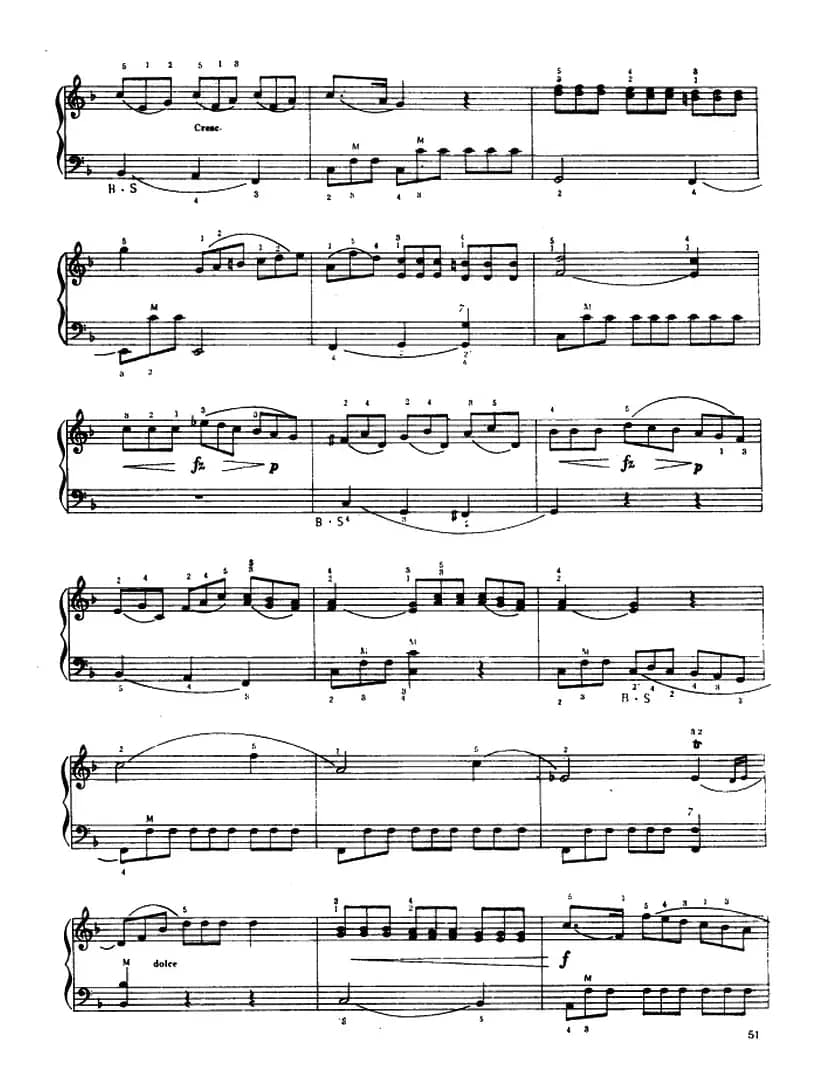 小奏鸣曲 （克列门蒂曲、王树声改编版）