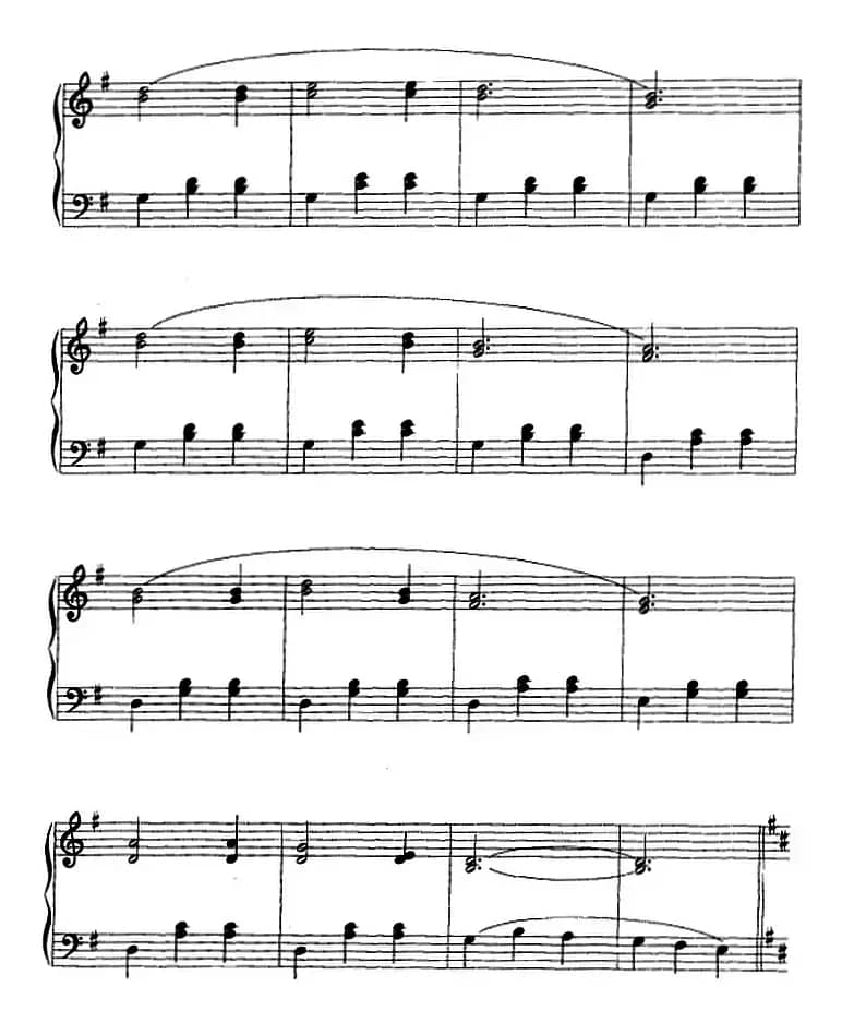 钢琴小品：紫竹清音