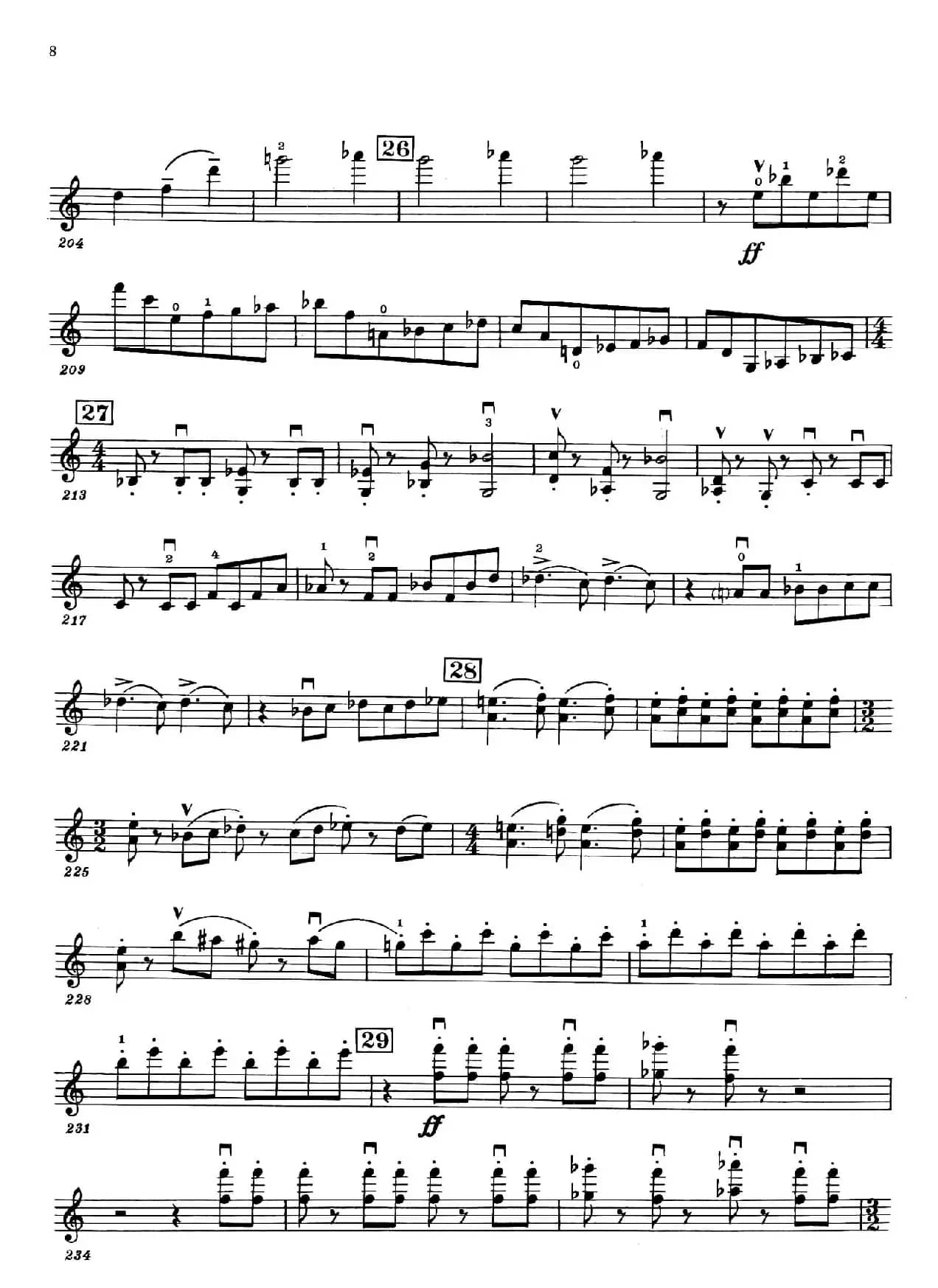 Concerto Op.129 No.2（第二小提琴协奏曲）