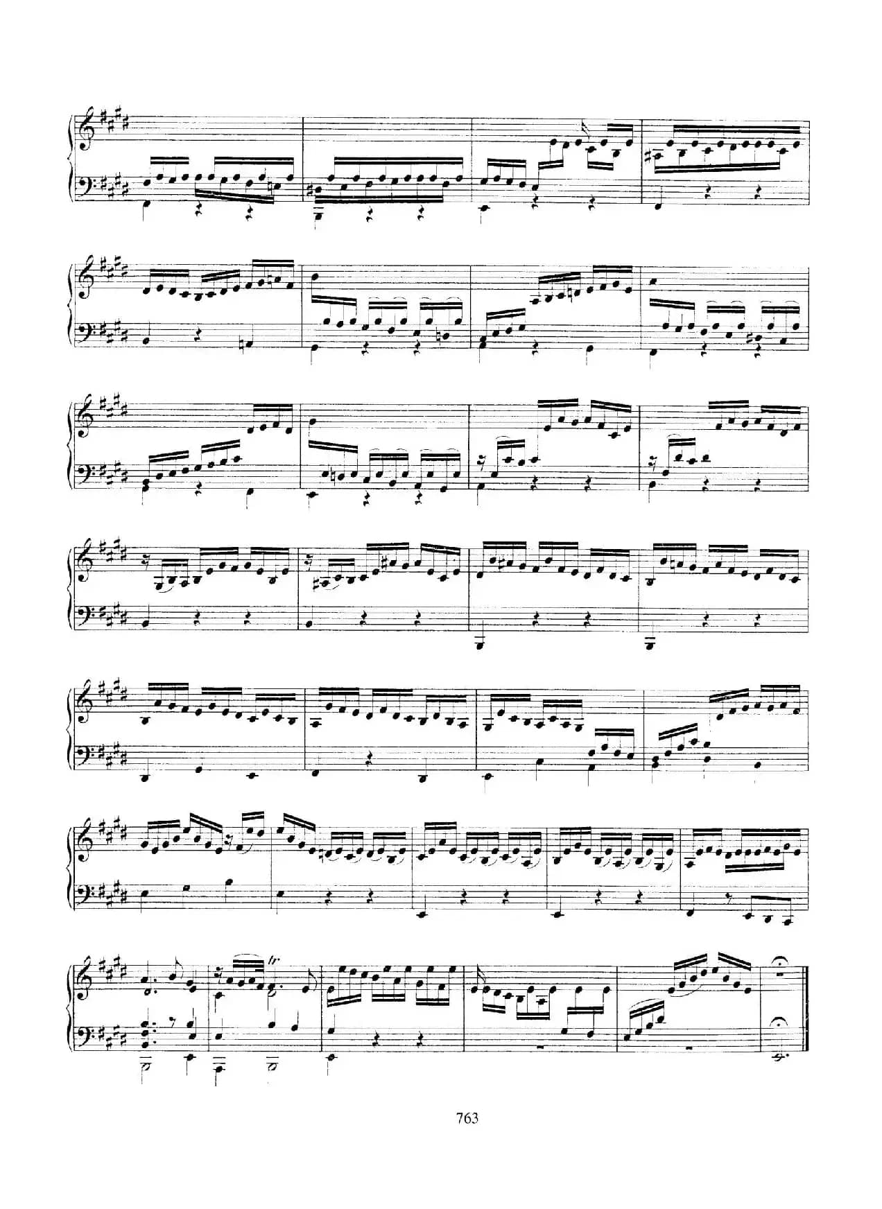 Partita in E Major BWV 1006a（E大调第三无伴奏小提琴组曲·钢琴独奏版）