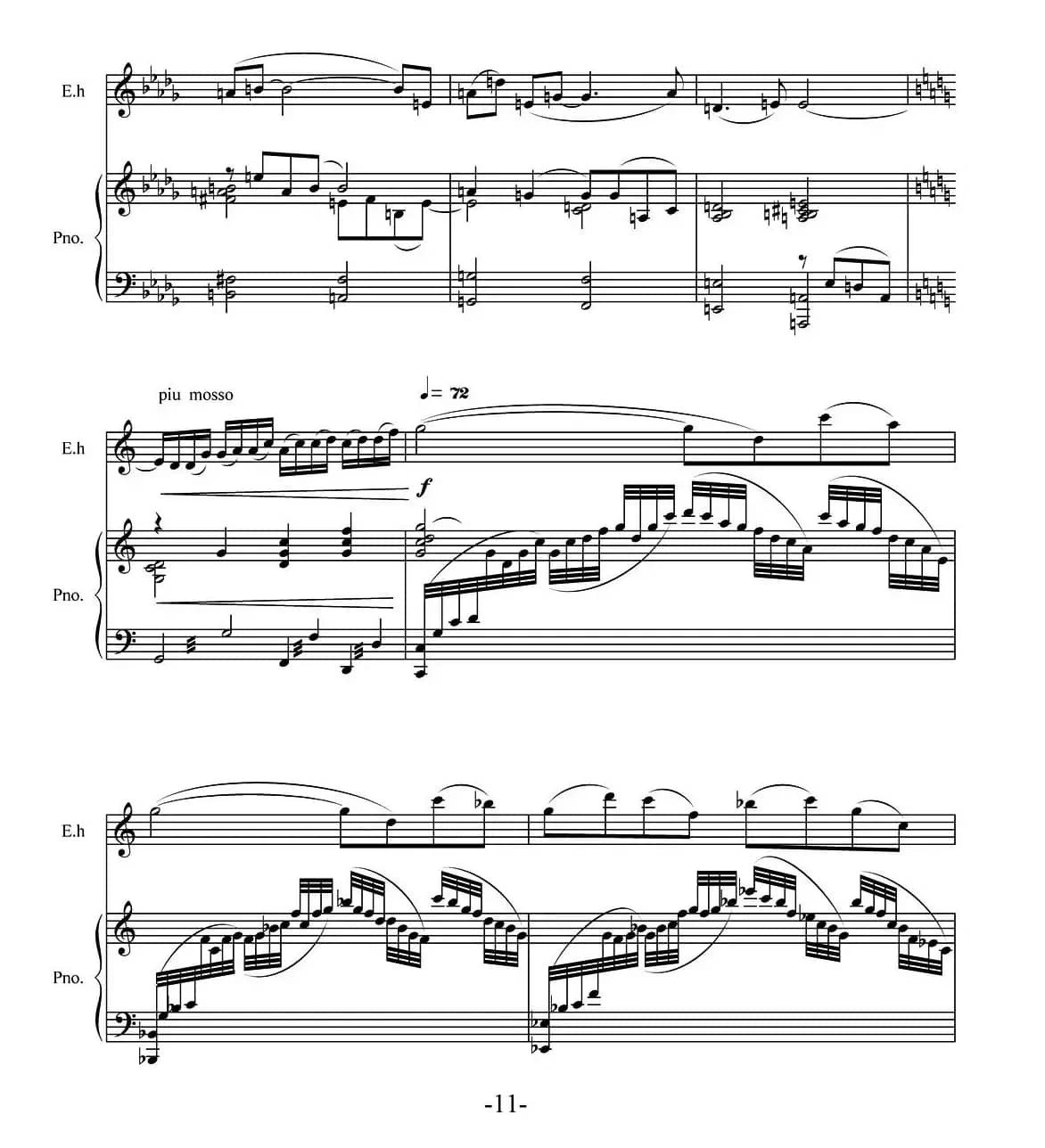 第四二胡狂想曲（二胡独奏+钢琴伴奏）