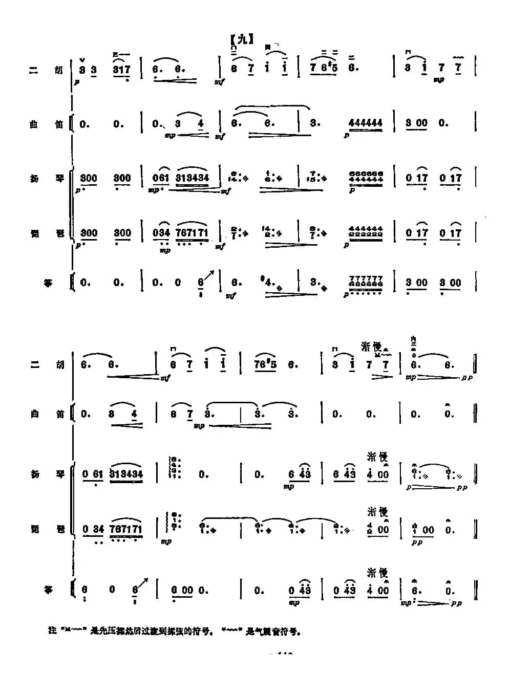 宵待草（二胡+民乐队伴奏）