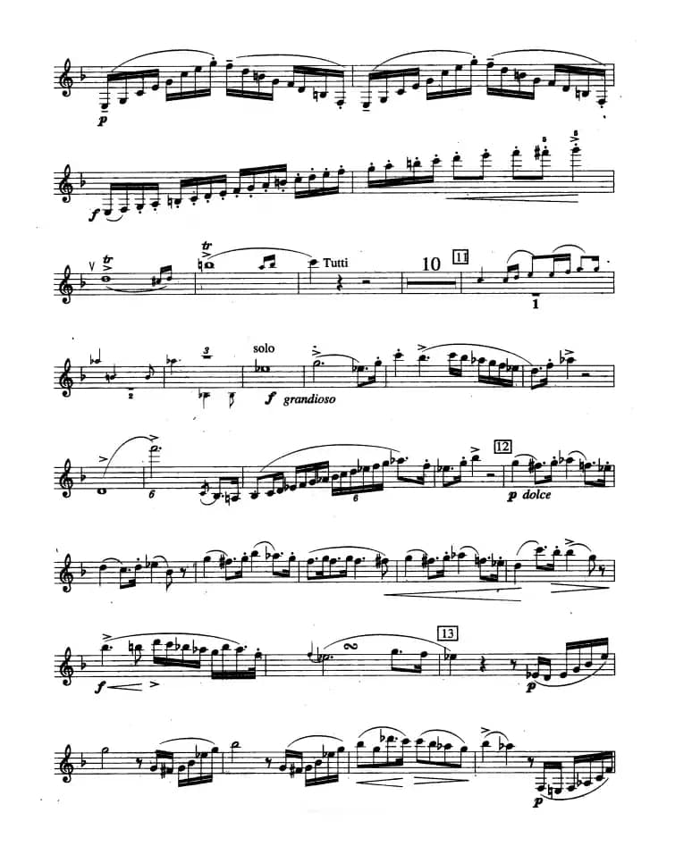 单簧管考级教材·第八级