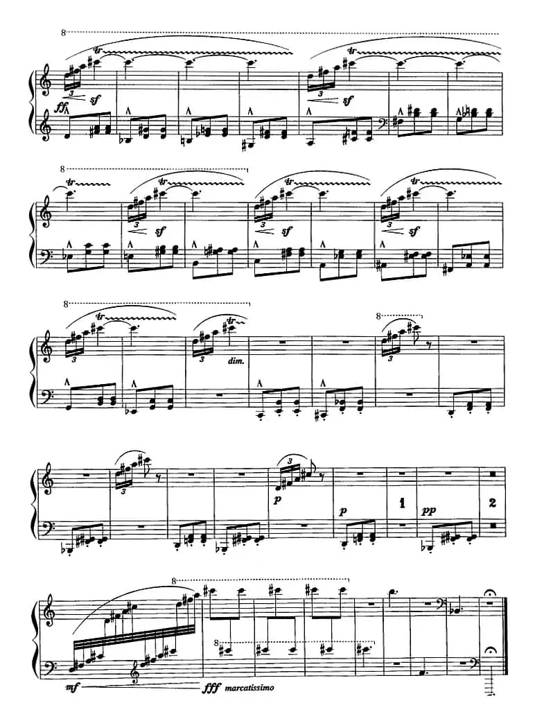 现代钢琴曲：18、圆舞曲（Op.6，No.14）