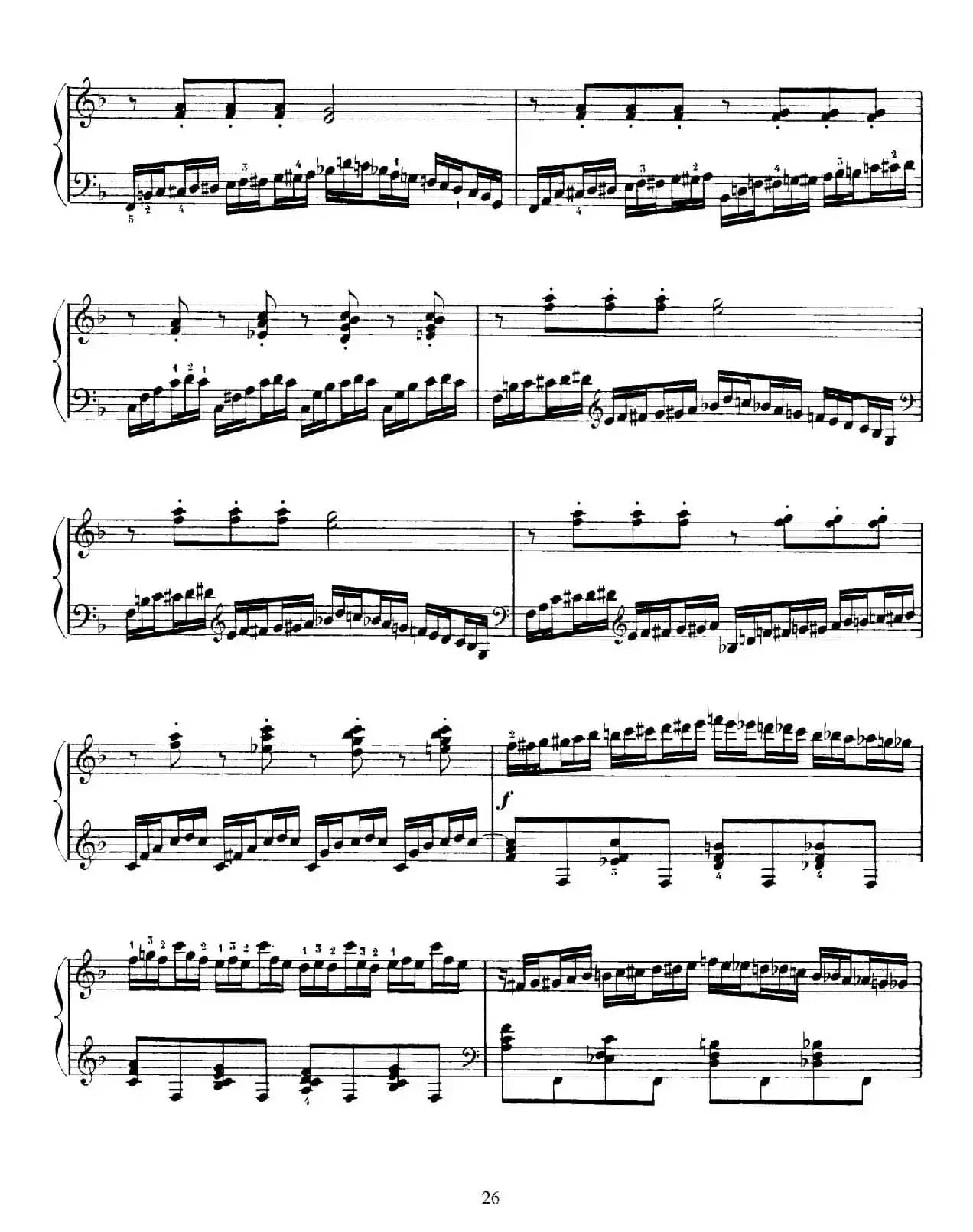 15 Etudes de Vortuosite Op.72(15首辉煌练习曲·6)